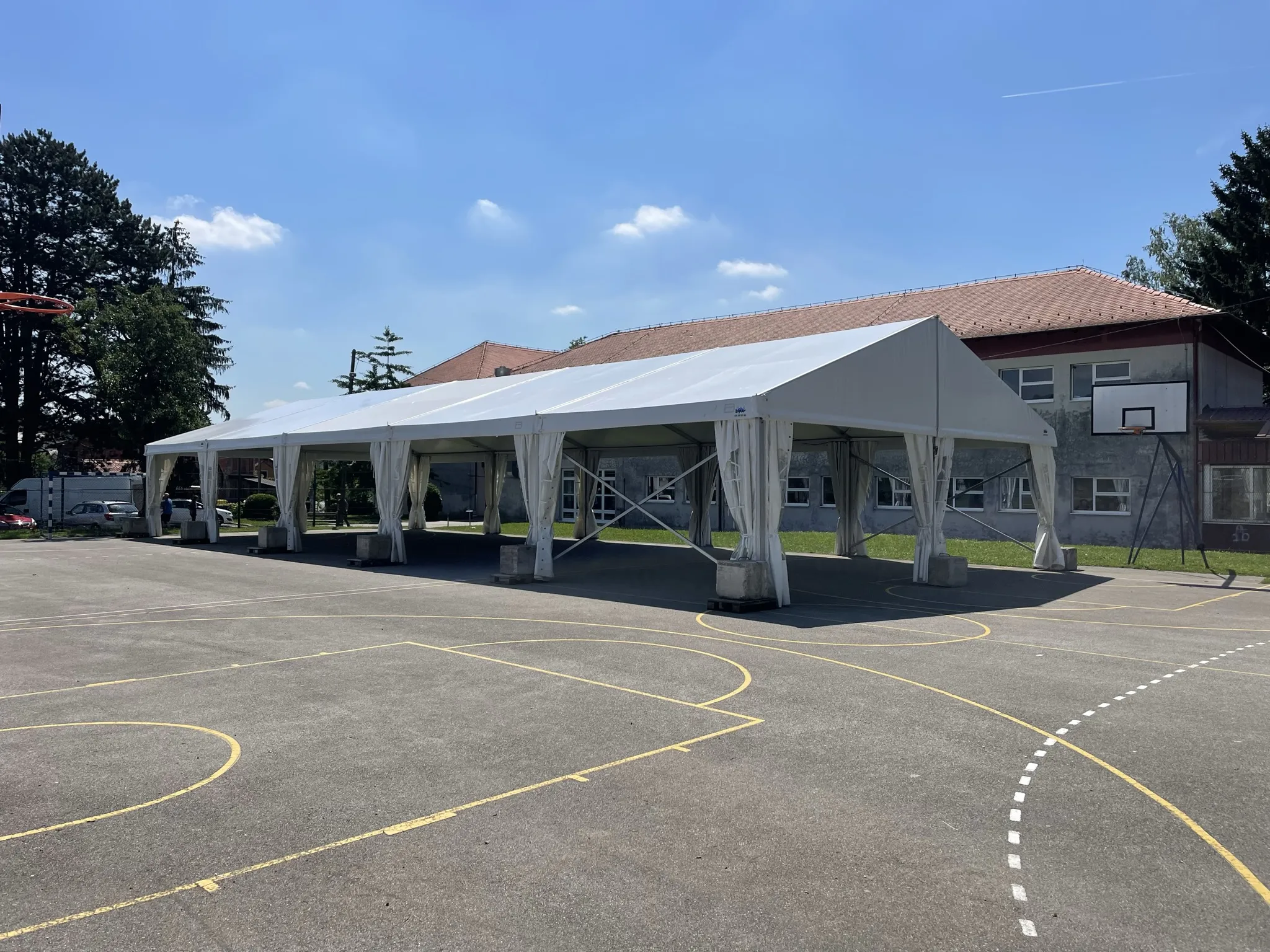 Panorama velikog event šatora