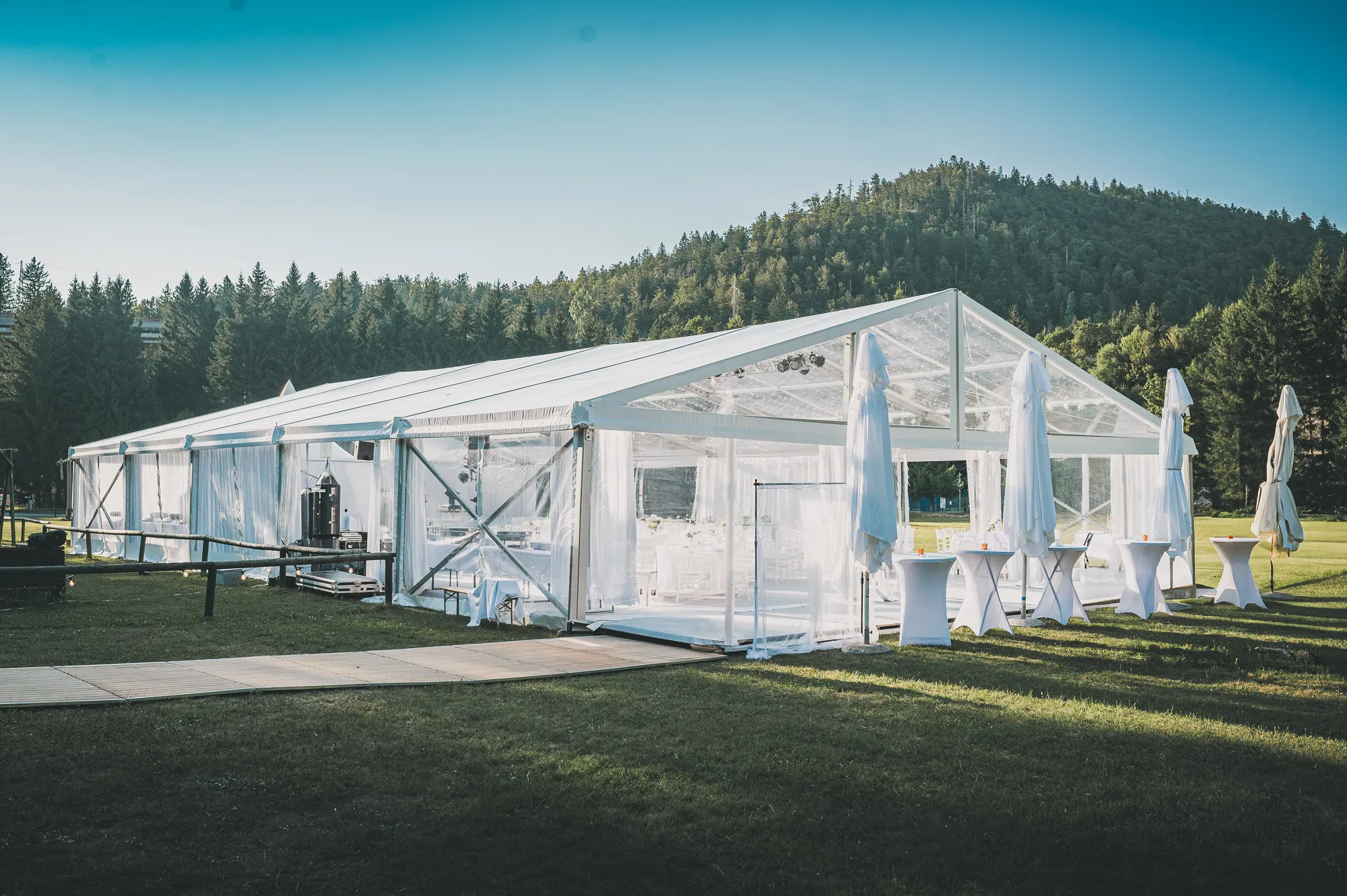 Profesionalna fotografija vjenčanog šatora