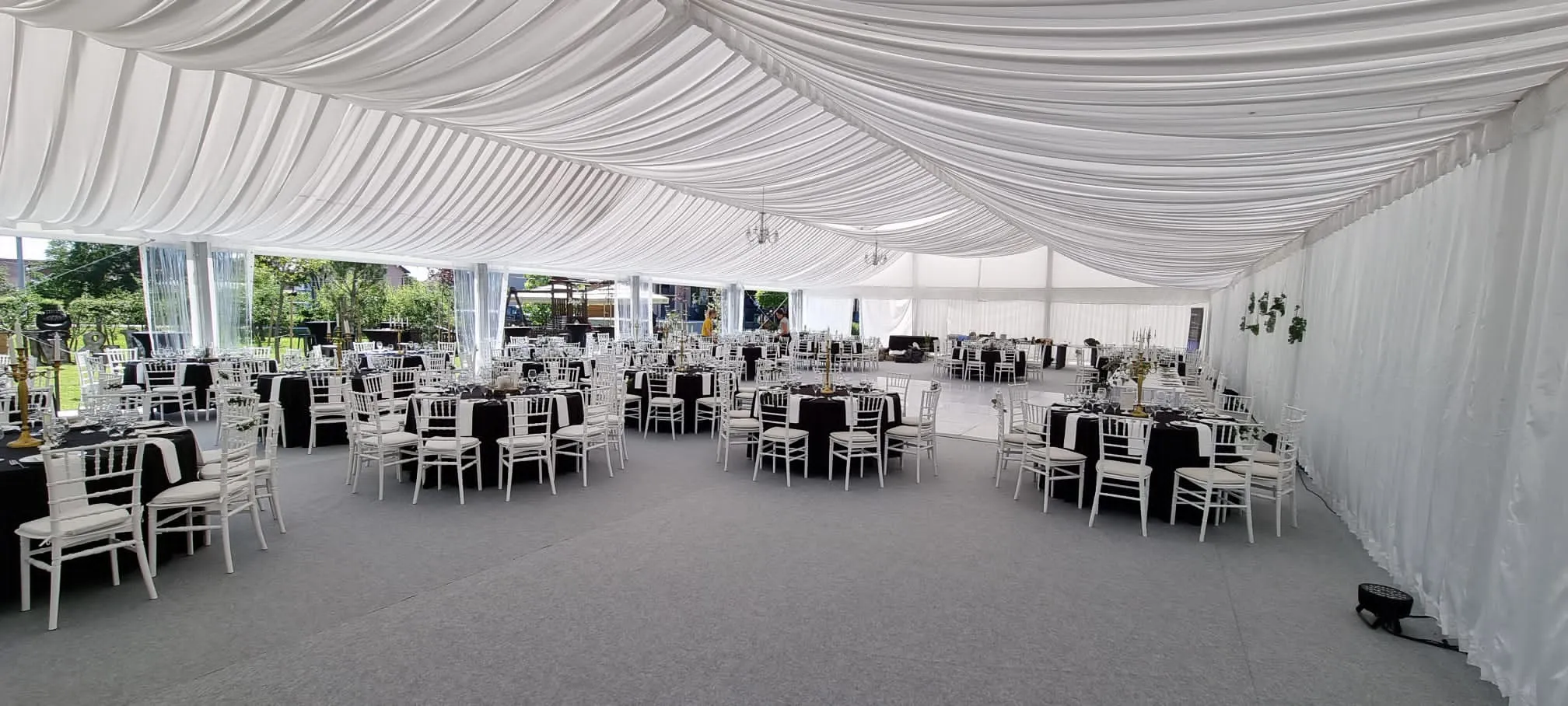 Elegantni šatori za vjenčanja - profesionalna organizacija